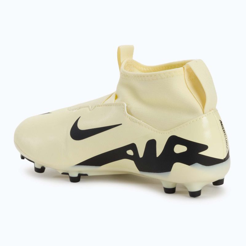 Scarpe da calcio per bambini Nike Zoom Mercurial Superfly 9 Academy FG/MG lemonade/nero 3