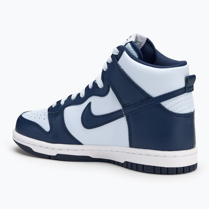 Scarpe da calcio Nike Dunk High grigio/bianco/midnight navy 3