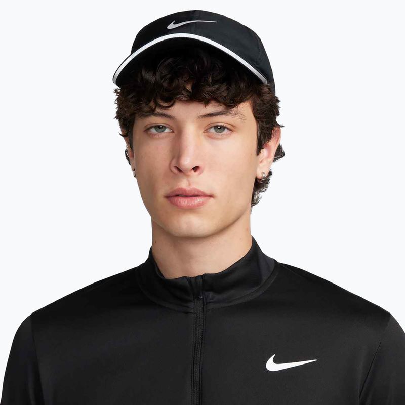 Felpa da running Nike Pacer Dri-Fit 1/2 Zip Uomo, nero 4
