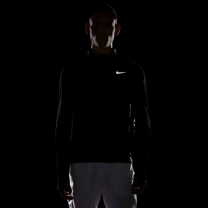 Felpa da running Nike Pacer Dri-Fit 1/2 Zip Uomo, nero 6