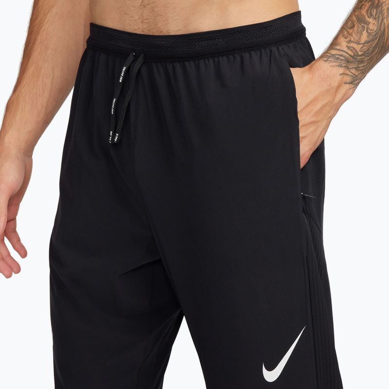Pantaloni da running uomo Nike AeroSwift Dri-Fit ADV black/summit white 4