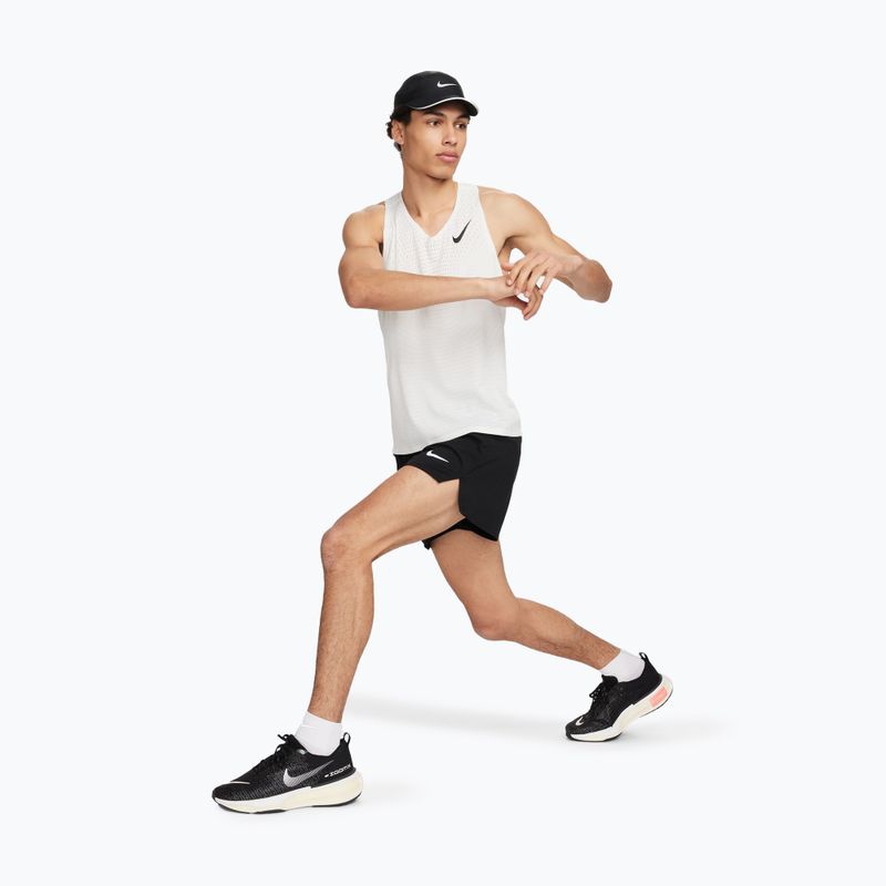 Maglia running uomo Nike AeroSwift Dri-Fit ADV summit white/black 2