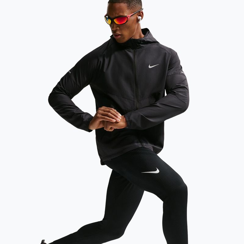Leggings da uomo Nike AeroSwift black/summit white 5