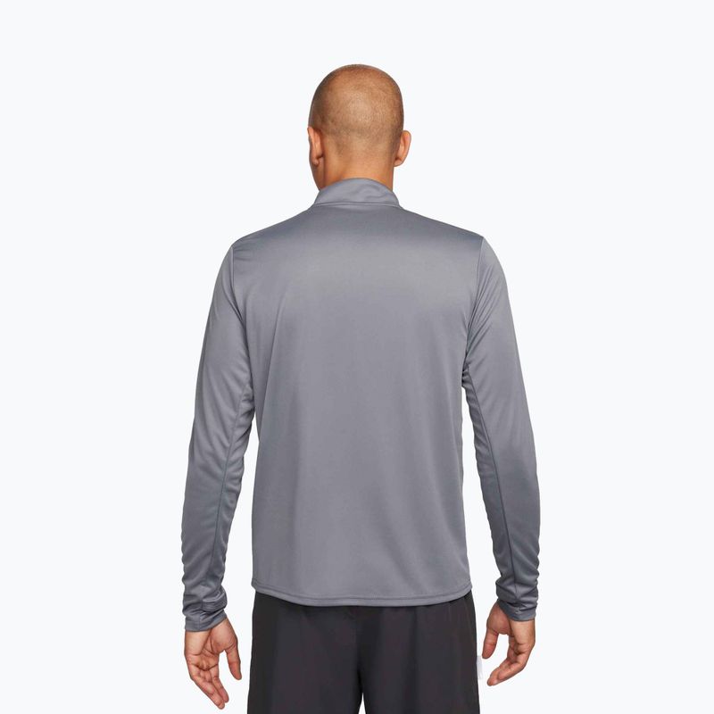 Felpa running uomo Nike Pacer Dri-Fit 1/2 Zip smoke grey 3