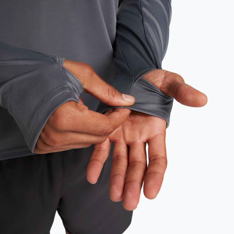 Felpa running uomo Nike Pacer Dri-Fit 1/2 Zip smoke grey 5