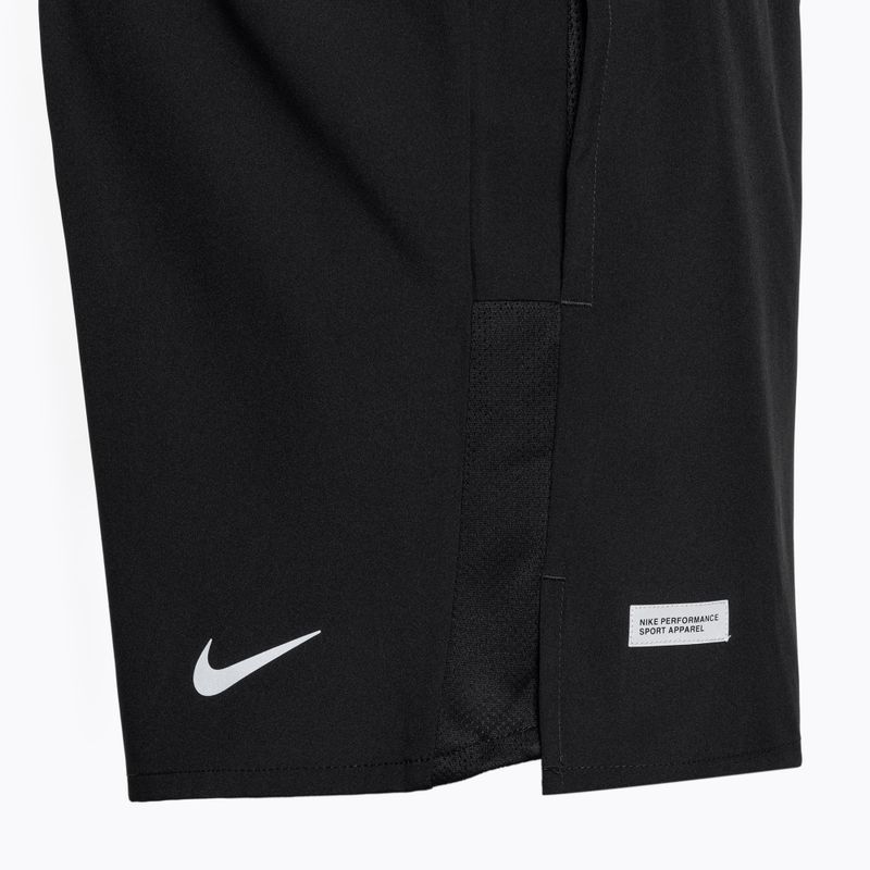 Pantaloncini da uomo Nike Challenger Flash Dri-Fit 5" Slip-Lined nero/nero/nero 3