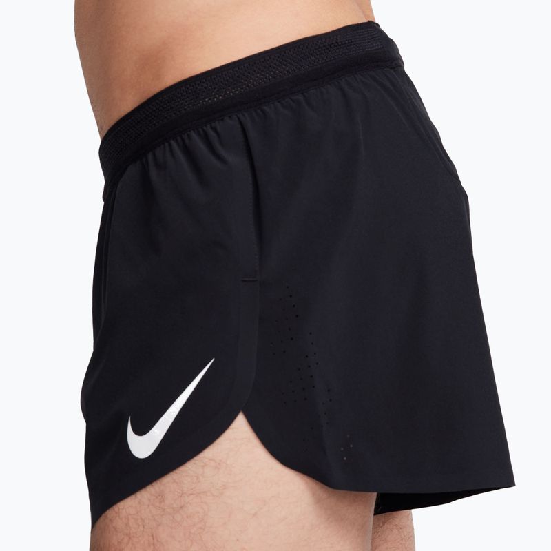 Pantaloncini running uomo Nike AeroSwift Dri-Fit ADV black/summit white 6