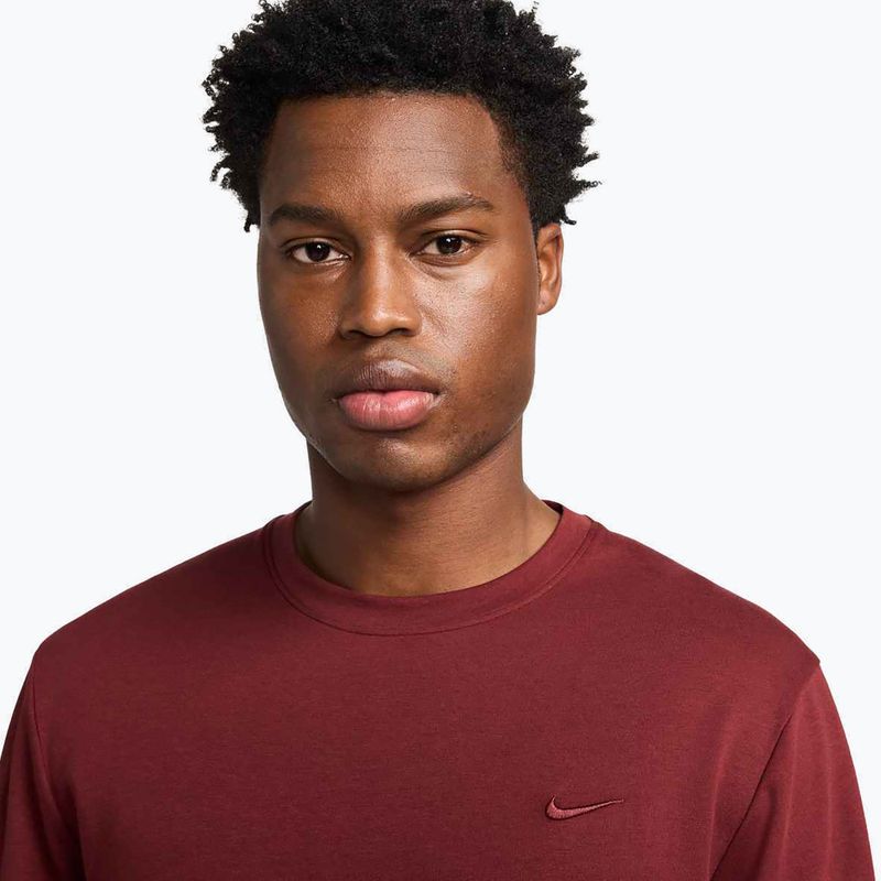 Maglia a maniche lunghe da uomo Nike Primary Dri-Fit Versatile Dark Team Red/Dark Team Red 4
