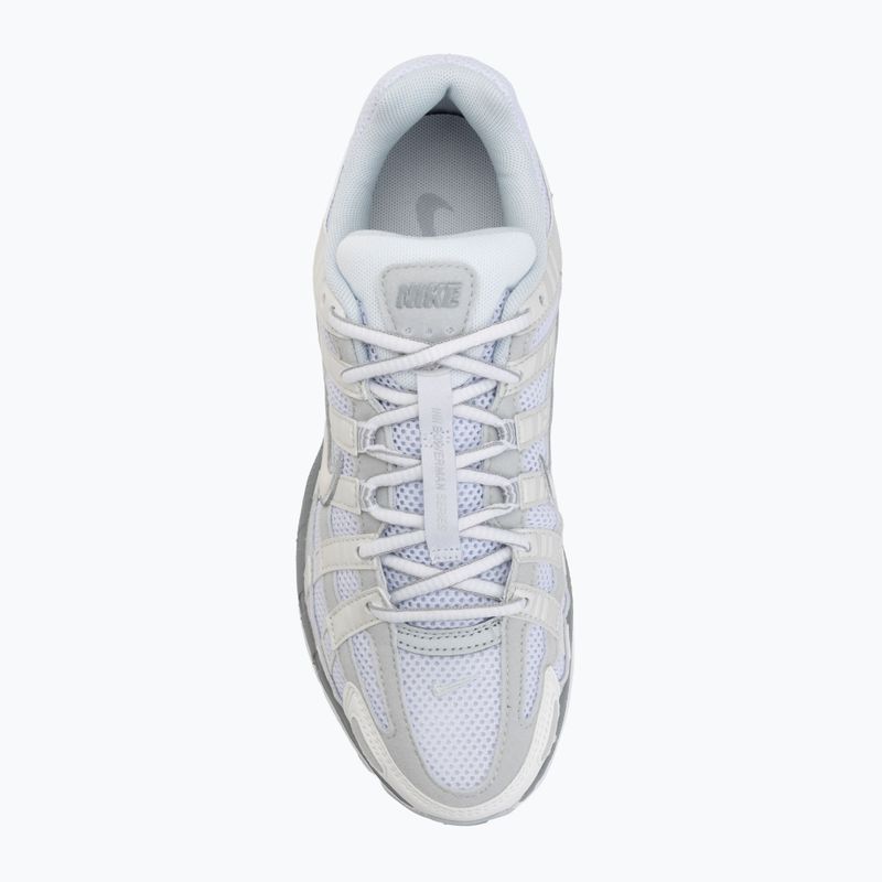 Scarpe da donna Nike P-6000 metallic summit white/pure platinum/white 5