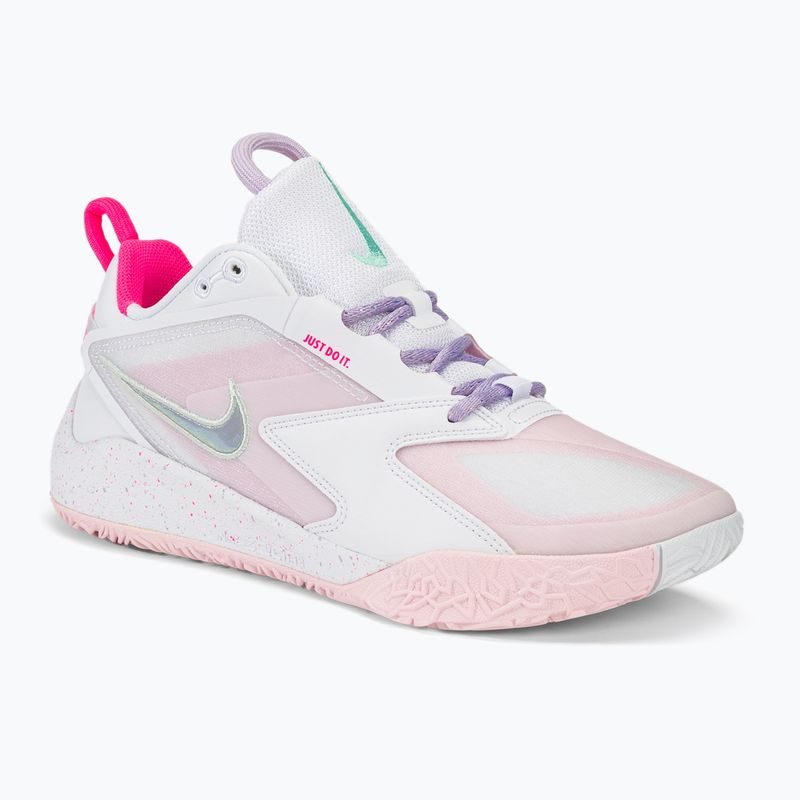 Scarpe da pallavolo Nike Zoom Hyperace 3 SE white/hyper pink/mint foam/violet mist/pink foam