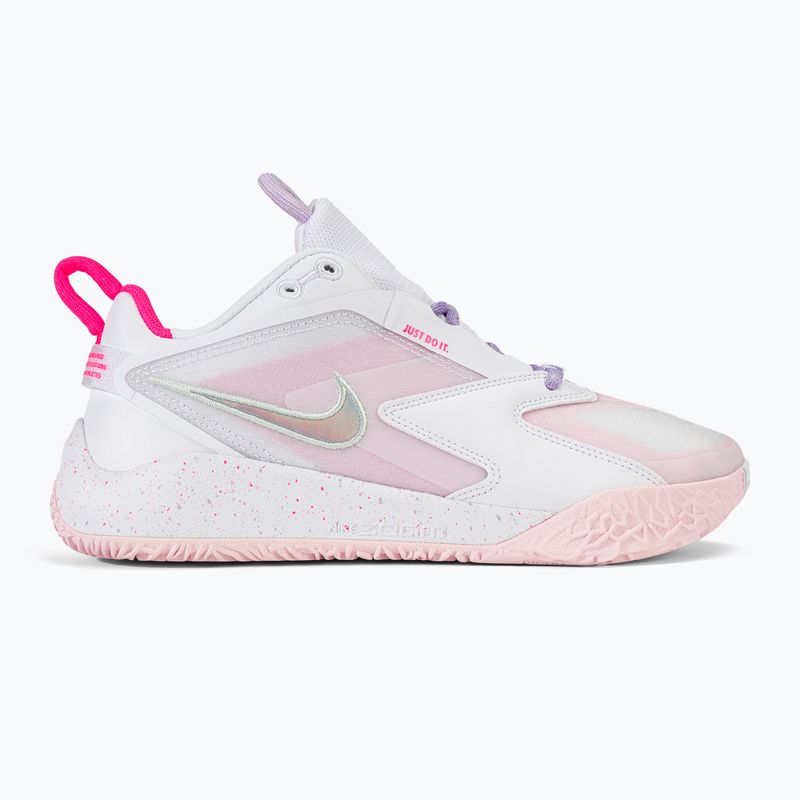 Scarpe da pallavolo Nike Zoom Hyperace 3 SE white/hyper pink/mint foam/violet mist/pink foam 2