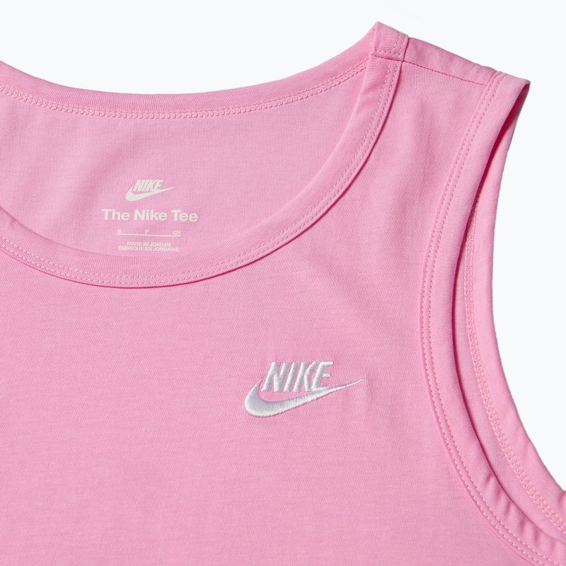 Canottiera da uomo Nike Sportswear Club TT rosa 3