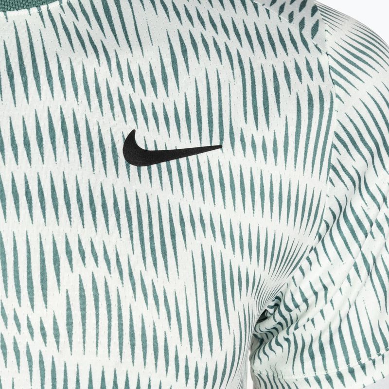 Maglietta da tennis Nike Court Dri-Fit Advantage 2 da uomo, colore verde/bicoastal/nero 3