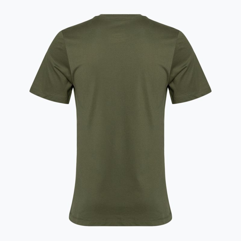 Maglietta da corsa Nike Dri-Fit UV Uomo, oliva media 2