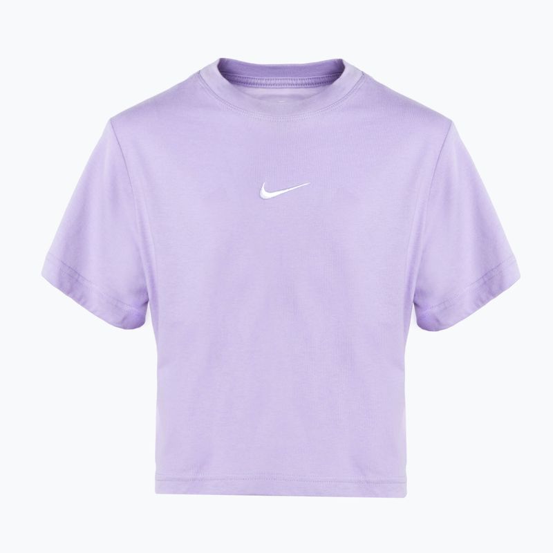 Maglietta Nike Sportswear da bambino ortensie/bianco