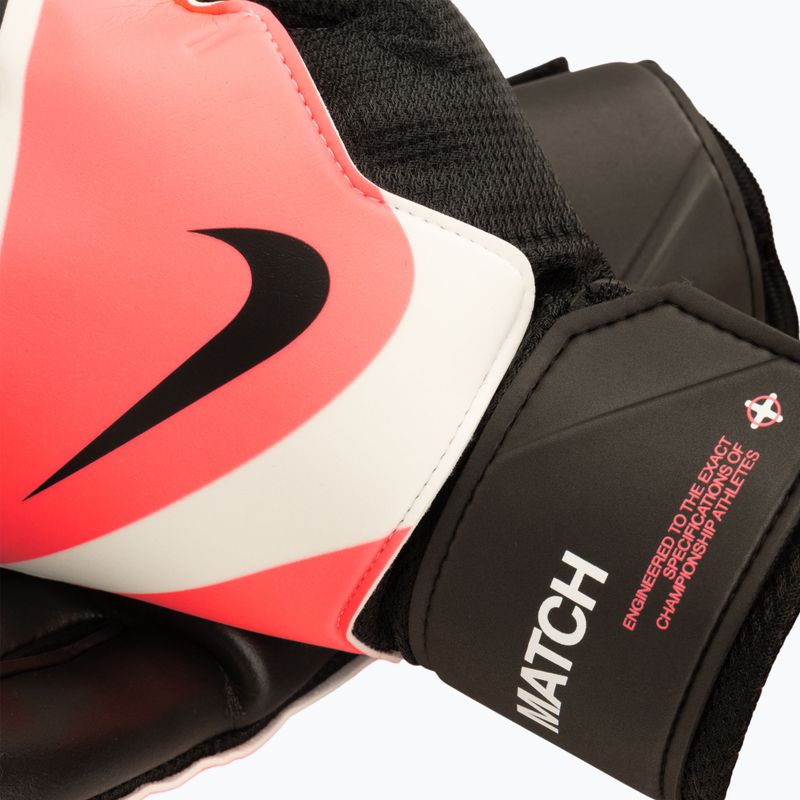 Guanti da portiere Nike Match nero/sunset pulse 3