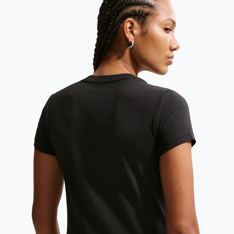 Maglietta da donna Nike Sportswear Chill Knit black/white 5
