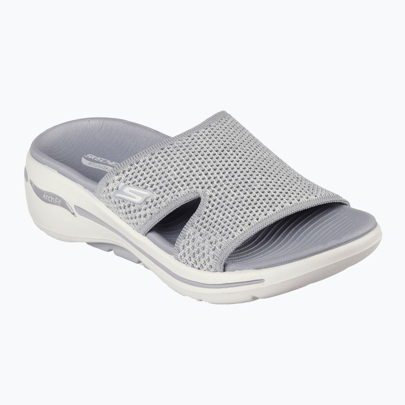 SKECHERS Go Walk Arch Fit Sandal Joyful grigio donna 8