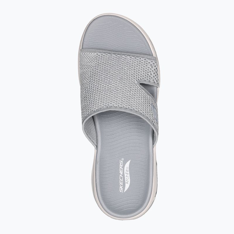 SKECHERS Go Walk Arch Fit Sandal Joyful grigio donna 11