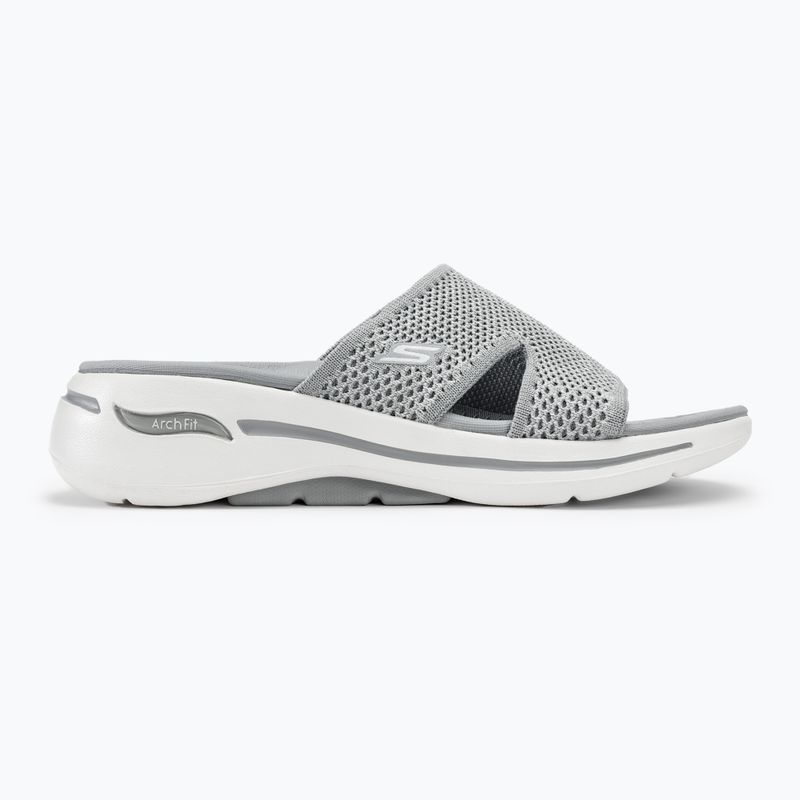 SKECHERS Go Walk Arch Fit Sandal Joyful grigio donna 2