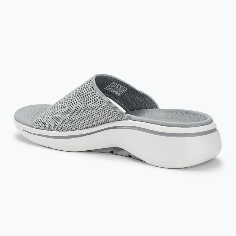 SKECHERS Go Walk Arch Fit Sandal Joyful grigio donna 3