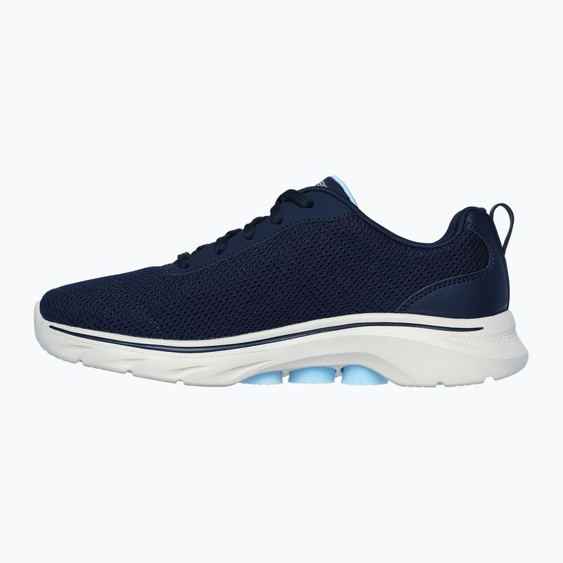 Scarpe SKECHERS Go Walk 7 Clear Path donna navy/bianco/blu chiaro 3