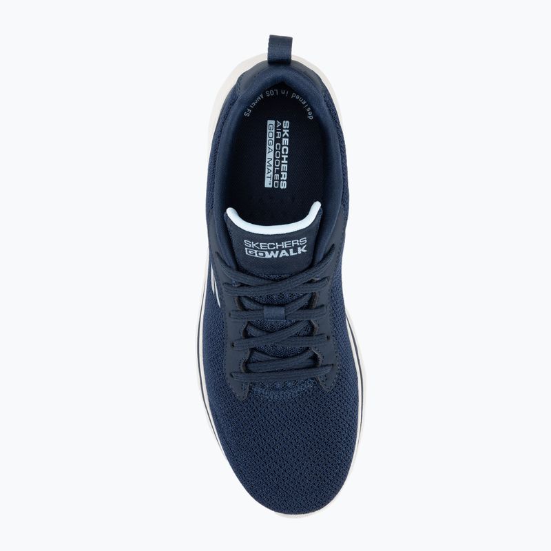 Scarpe SKECHERS Go Walk 7 Clear Path donna navy/bianco/blu chiaro 7