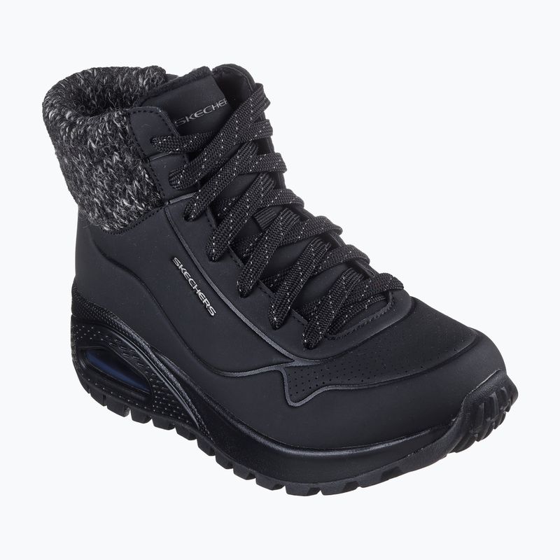 SKECHERS scarpe da donna Uno Rugged Darling Daze nero 8