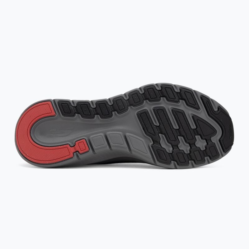 SKECHERS scarpe da uomo Arch Fit 2.0 nero/rosso 4