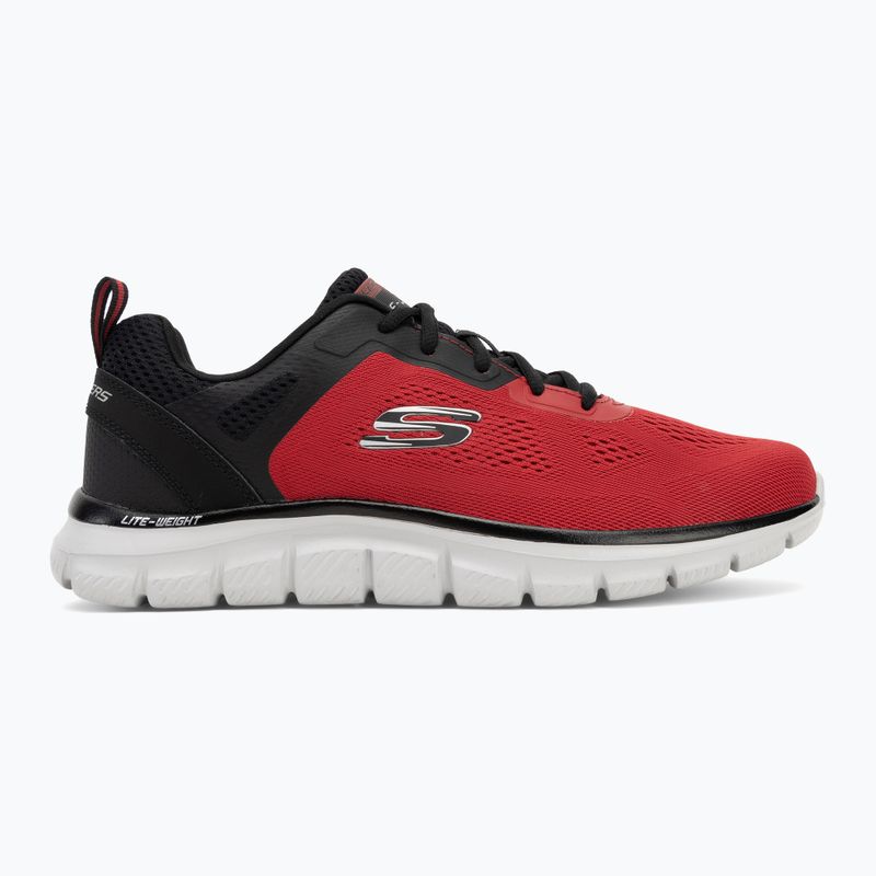 Scarpe da uomo SKECHERS Track Broader rosso 2