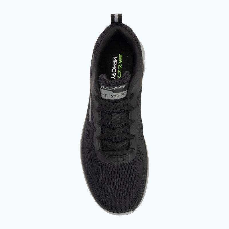 SKECHERS Track Broader scarpe da uomo nero/carbonio 5