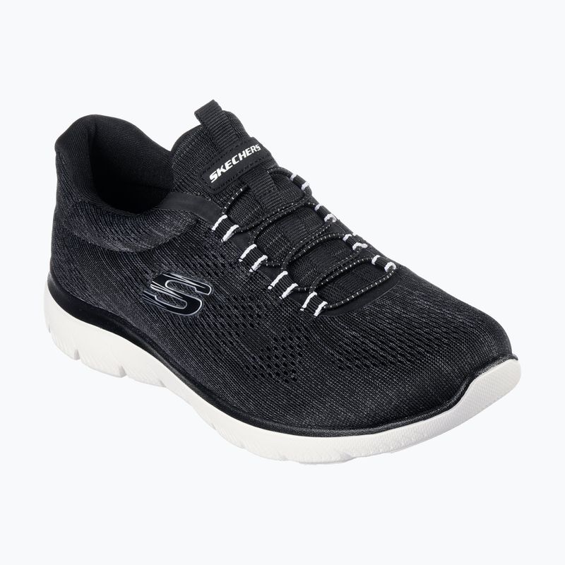 Scarpe SKECHERS Summits Fun Flare donna nero/bianco 8