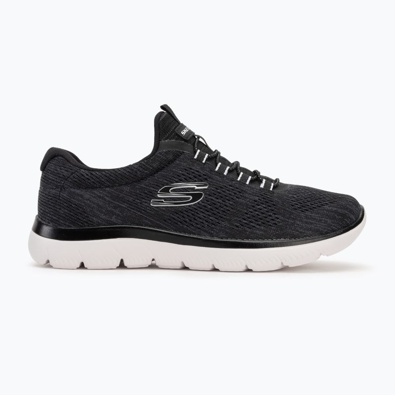 Scarpe SKECHERS Summits Fun Flare donna nero/bianco 2
