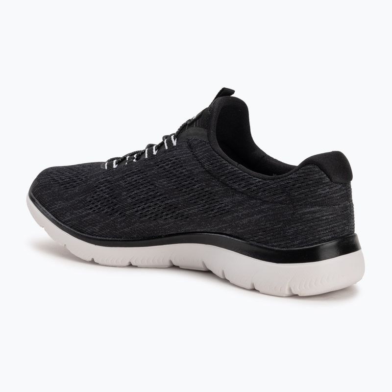 Scarpe SKECHERS Summits Fun Flare donna nero/bianco 3