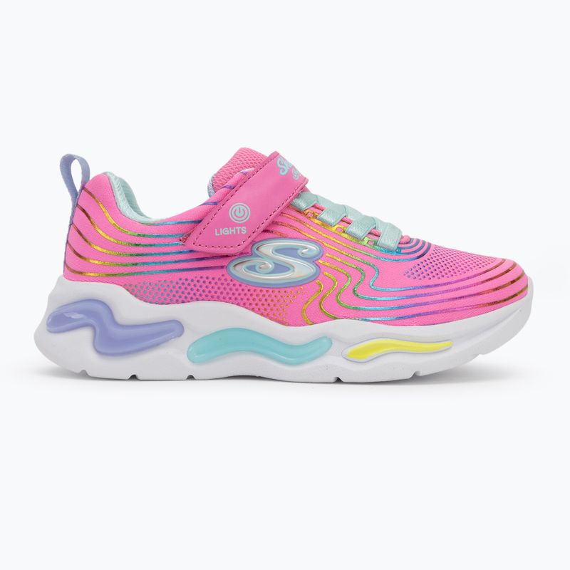 SKECHERS scarpe da bambino S-Lights Wavy Beams rosa/multi 3