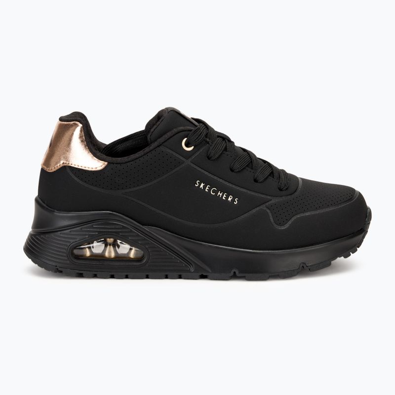 SKECHERS Uno Gen1 Shimmer Away scarpe da bambino nero 2