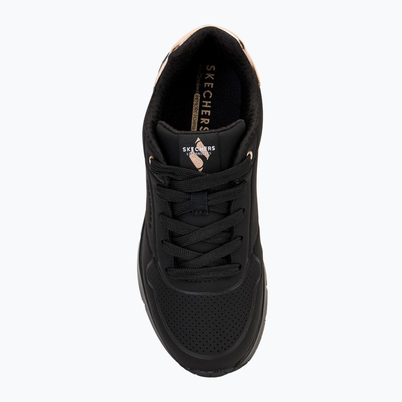 SKECHERS Uno Gen1 Shimmer Away scarpe da bambino nero 5