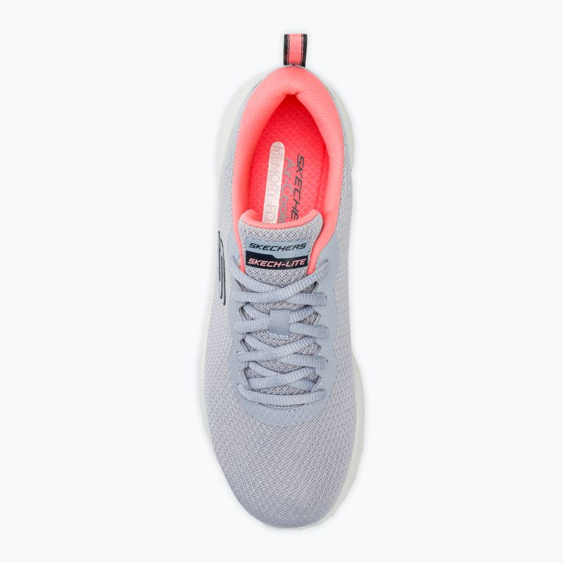 Scarpe SKECHERS Skech-Lite Pro Best Chance da donna in rete ardesia/rosa neon 5