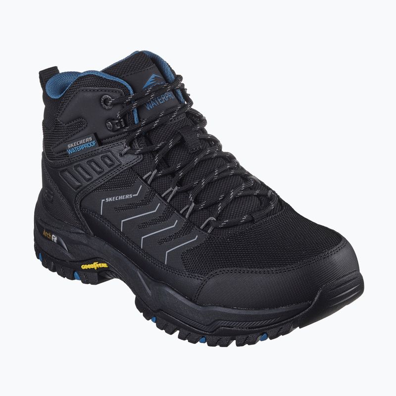 SKECHERS scarpe da uomo Arch Fit Dawson Raveno nero 7