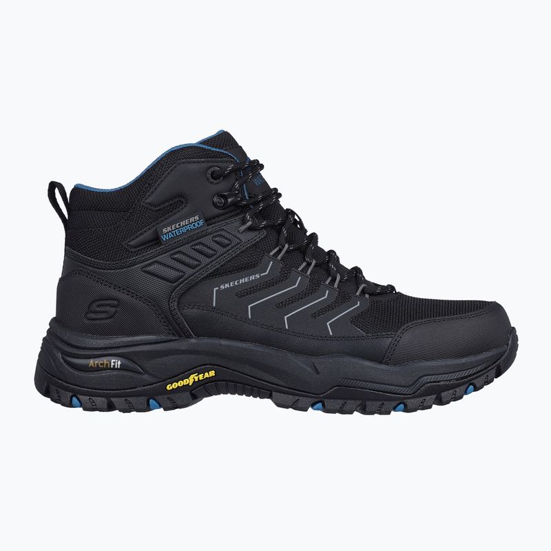 SKECHERS scarpe da uomo Arch Fit Dawson Raveno nero 8