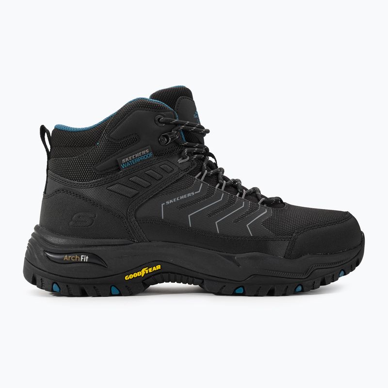 SKECHERS scarpe da uomo Arch Fit Dawson Raveno nero 2
