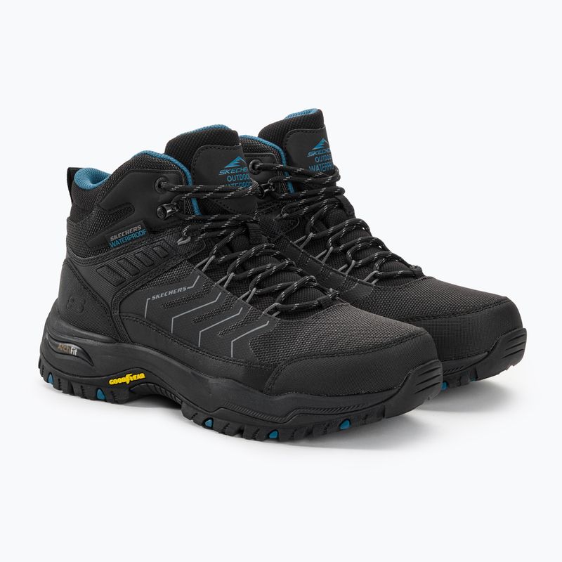 SKECHERS scarpe da uomo Arch Fit Dawson Raveno nero 4