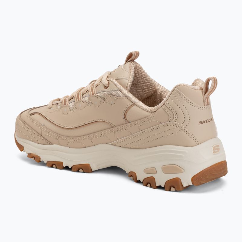 Scarpe da donna SKECHERS D'Lites Good Neutral beige 3