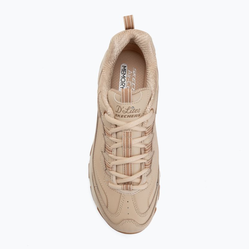 Scarpe da donna SKECHERS D'Lites Good Neutral beige 5