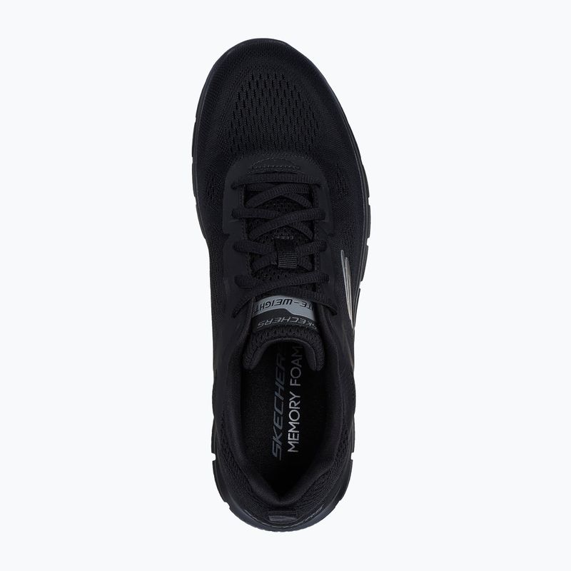 SKECHERS Track Broader nero scarpe da uomo 12