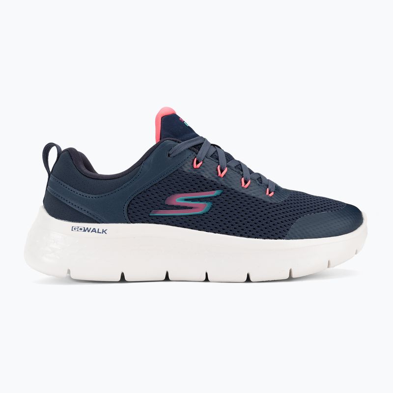 Scarpe SKECHERS Go Walk Flex Caley donna navy/bianco/corallo 2