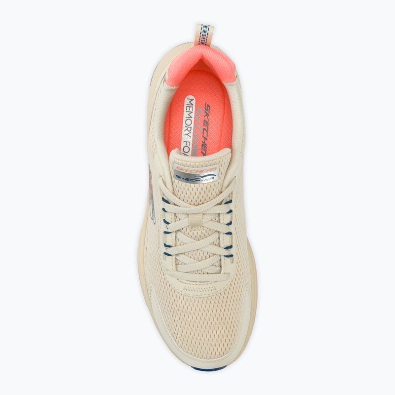 SKECHERS Skech-Air Meta beige/mesh/rosa/blu scarpe da donna 5