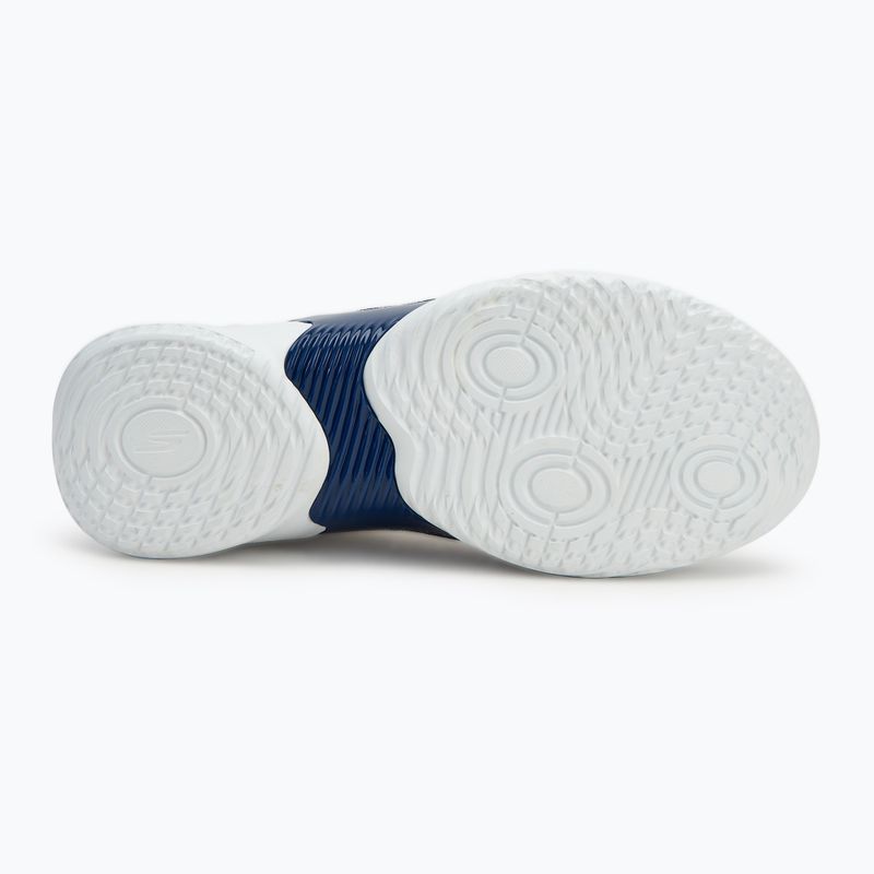 SKECHERS SKX Resagrip scarpe da basket uomo bianco/blu 4