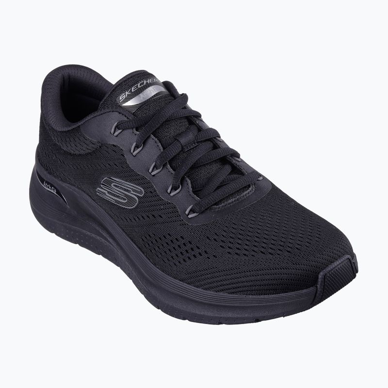 SKECHERS scarpe da uomo Arch Fit 2.0 nero 8