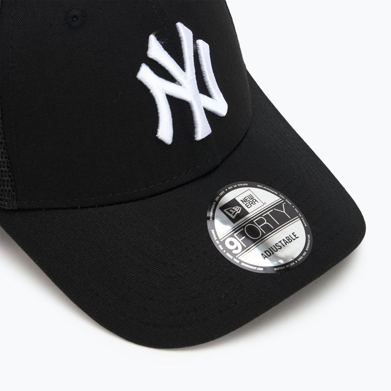Cappello da baseball New Era Home Field 9Forty Trucker New York Yankees nero 3